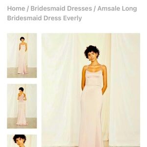 Ámsale bridesmaid dress